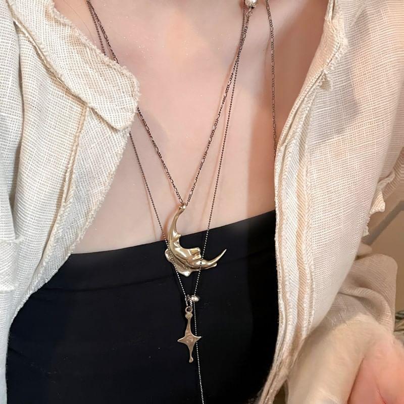 Pendant Alloy Layered Necklace product image