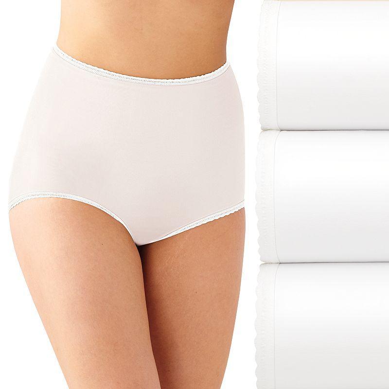 Womens Bali Skimp Skamp 3-Pack Brief Panty Set DFA633 Product Image