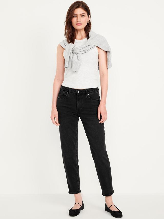 Mid-Rise OG Straight Ankle Jeans Product Image