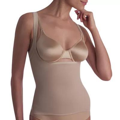 Naomi & Nicole Firm Control Shapewear Unbelievable Comfort Step-In Torsette Camisole 771, Womens Product Image