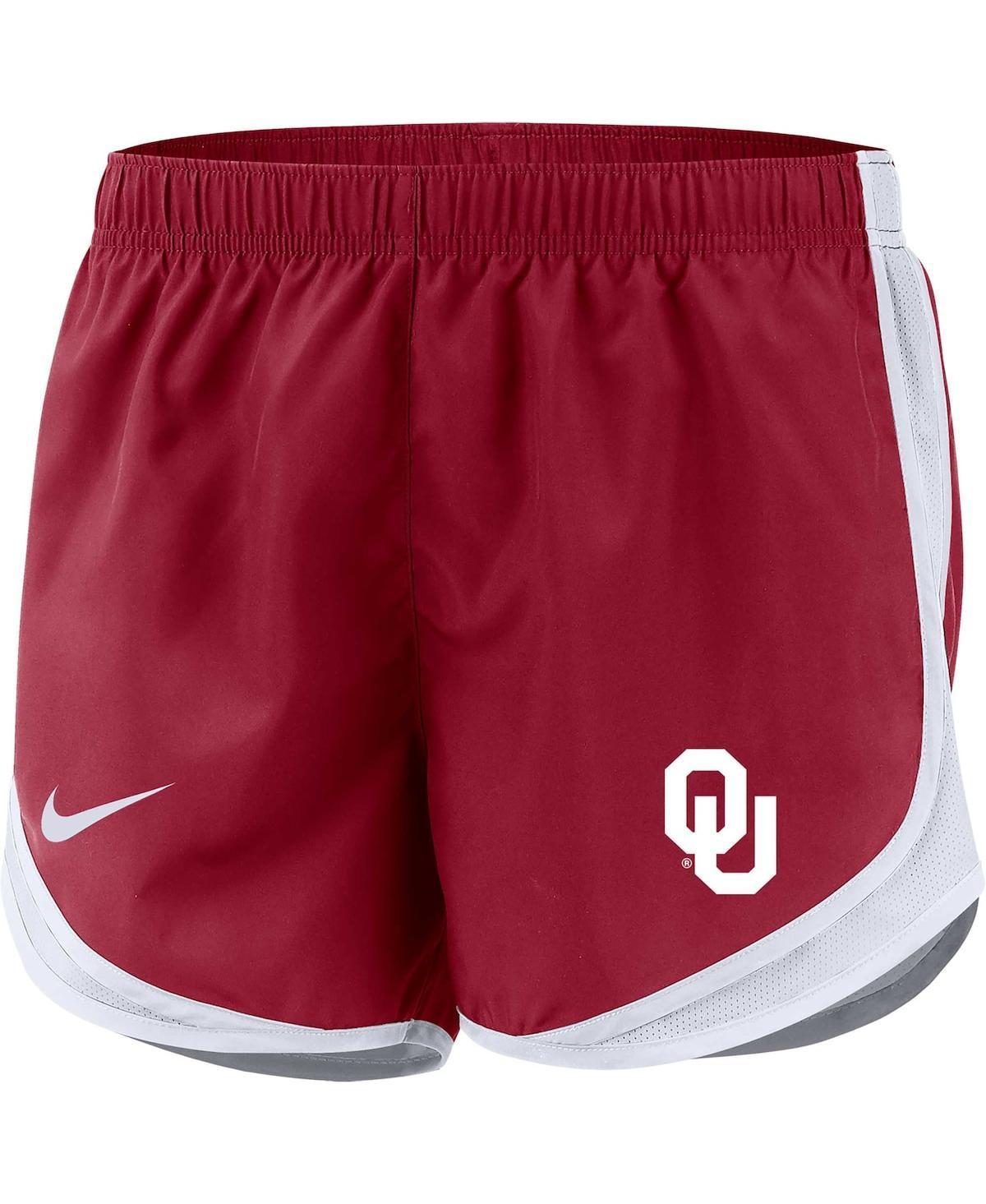 Womens Nike Crimson Oklahoma Sooners Tempo Performance Shorts Product Image