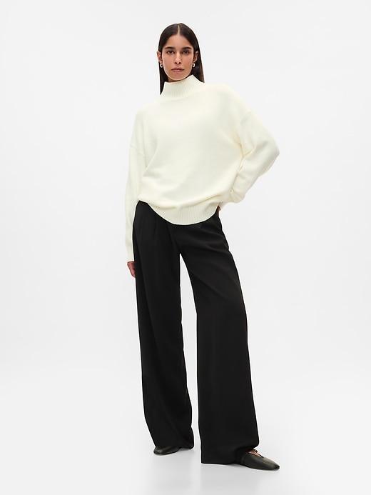 CashSoft Mockneck Sweater Product Image