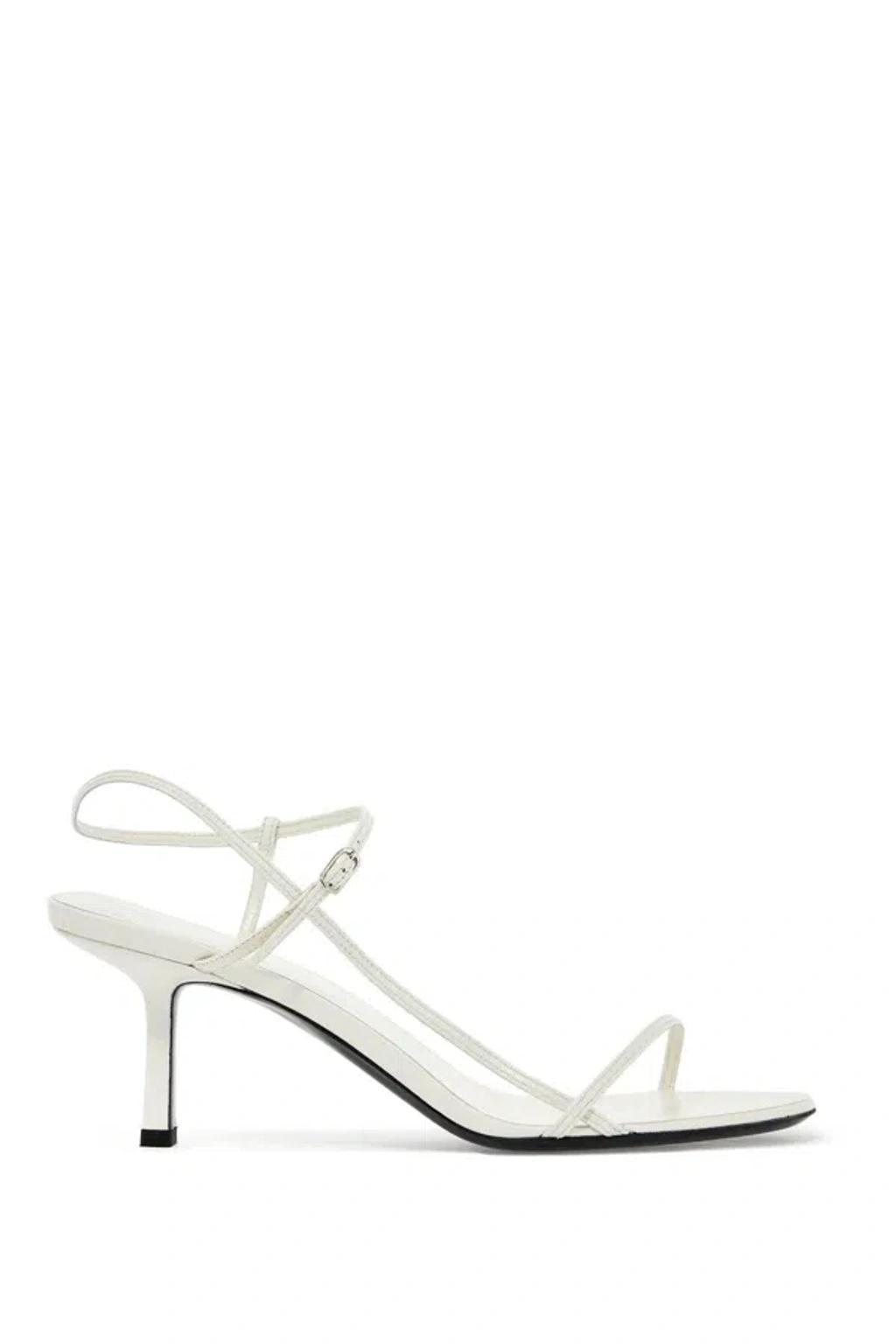 Bare Leather Sandals In White product image