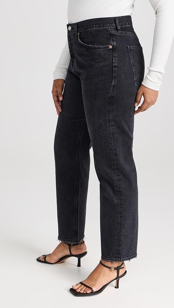 AGOLDE 90 Mid Rise Straight Jeans | Shopbop Product Image