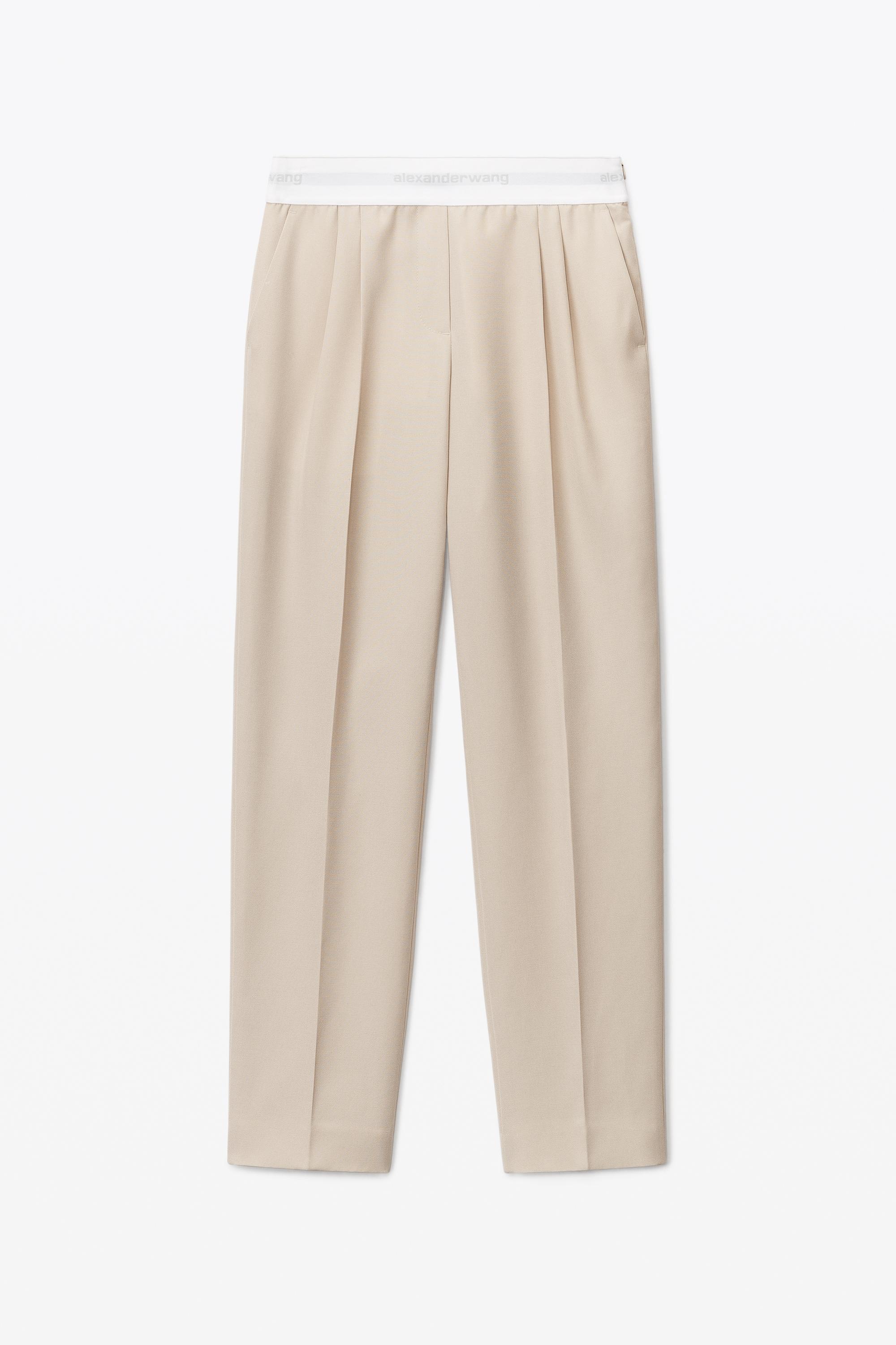 Pleated Trouser In Wool Tailoring Product Image