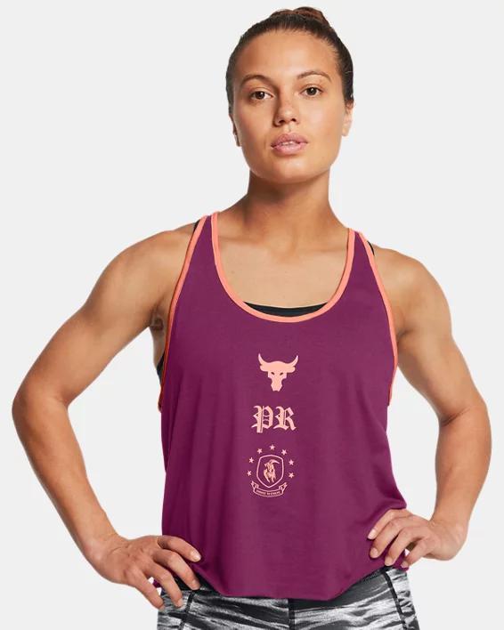 Womens Project Rock Badge Of Honor Tank Product Image