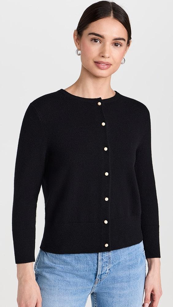 Vince Pearl Button Cardigan | Shopbop Product Image