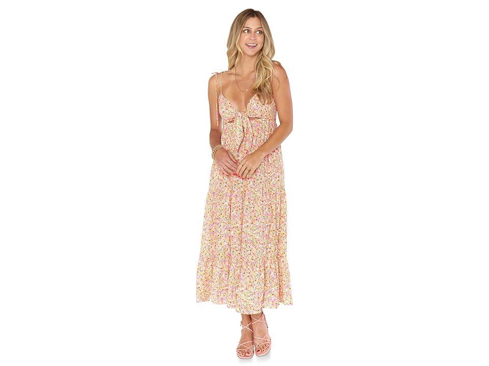 Show Me Your Mumu Sonnett Maxi Dress (Beachy Blossom) Women's Clothing Product Image