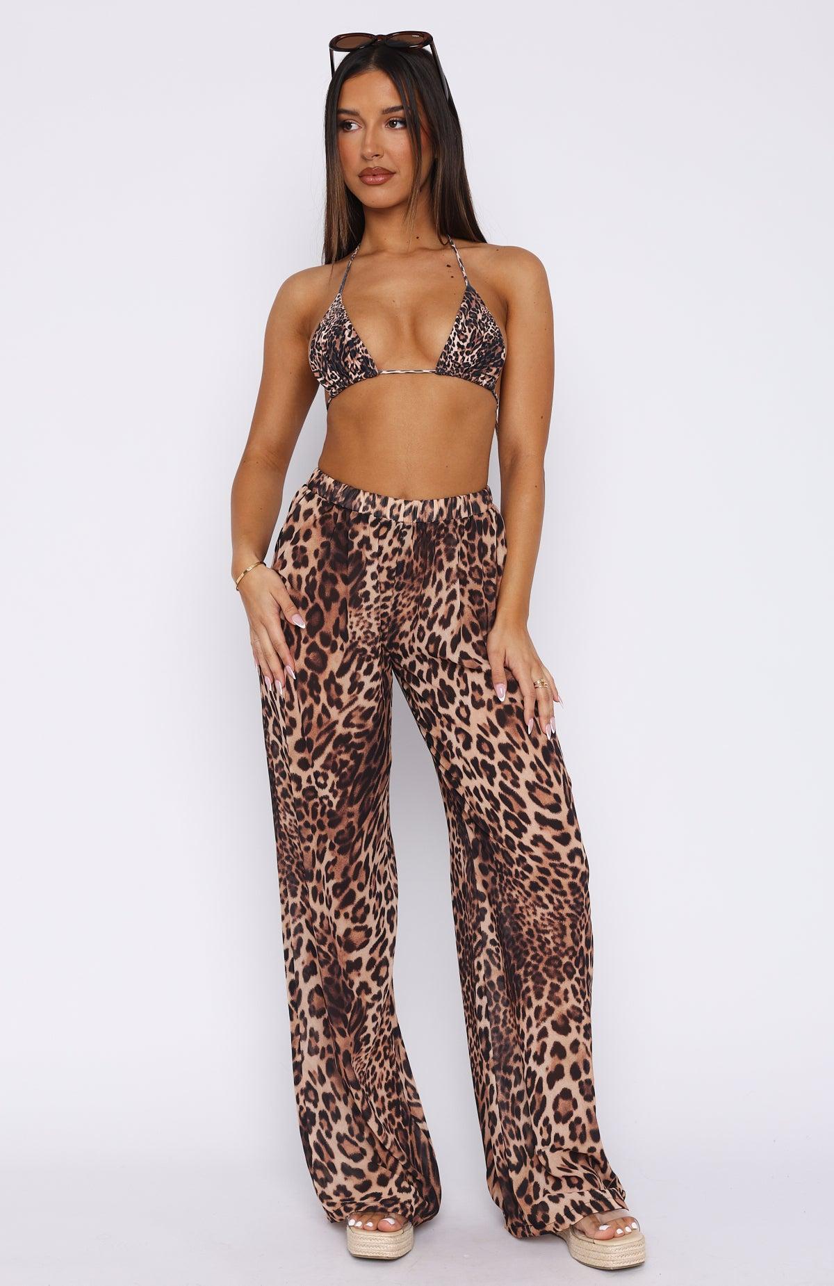 Something More Pants Cheetah Product Image