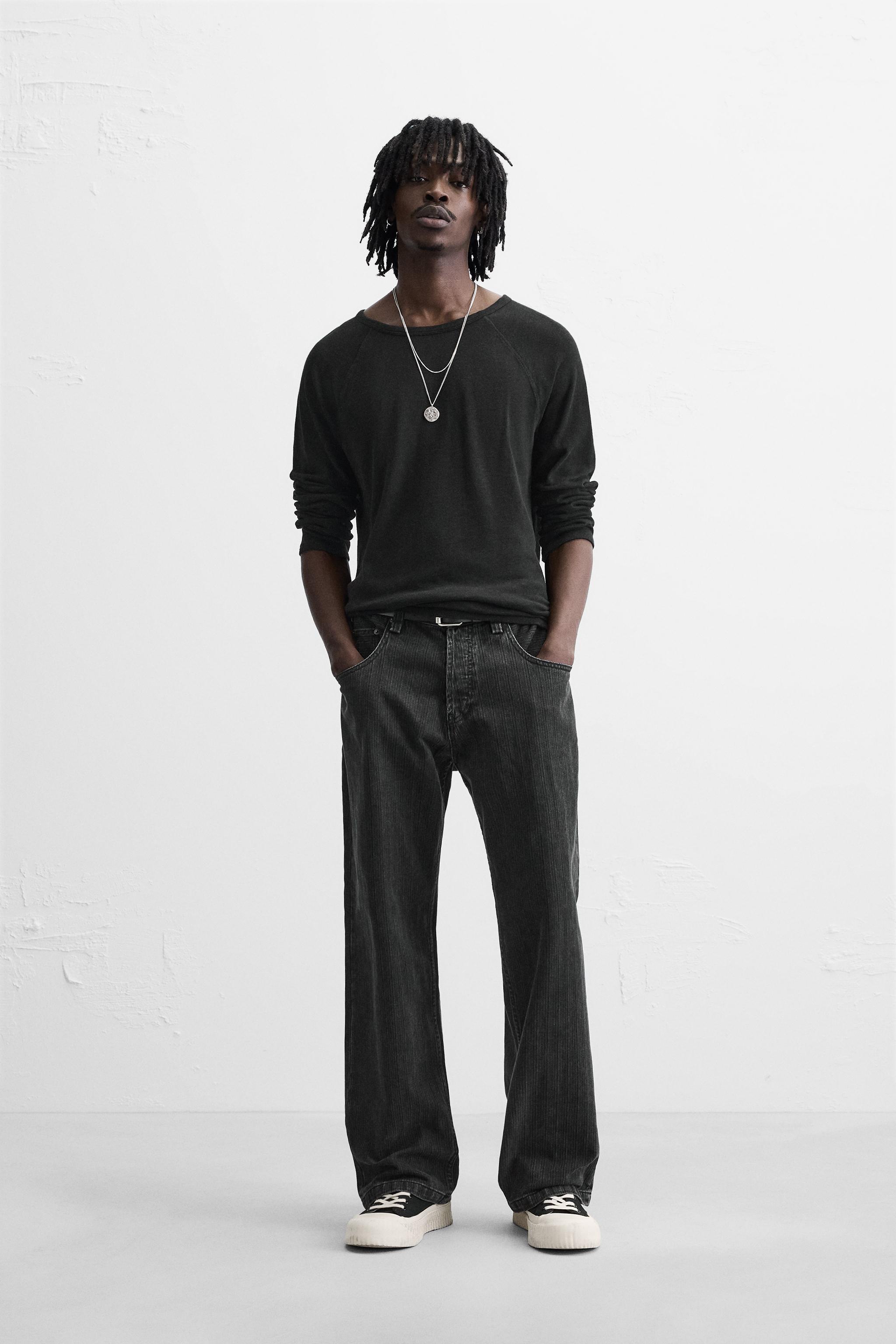 STRUCTURED BAGGY FIT JEANS product image