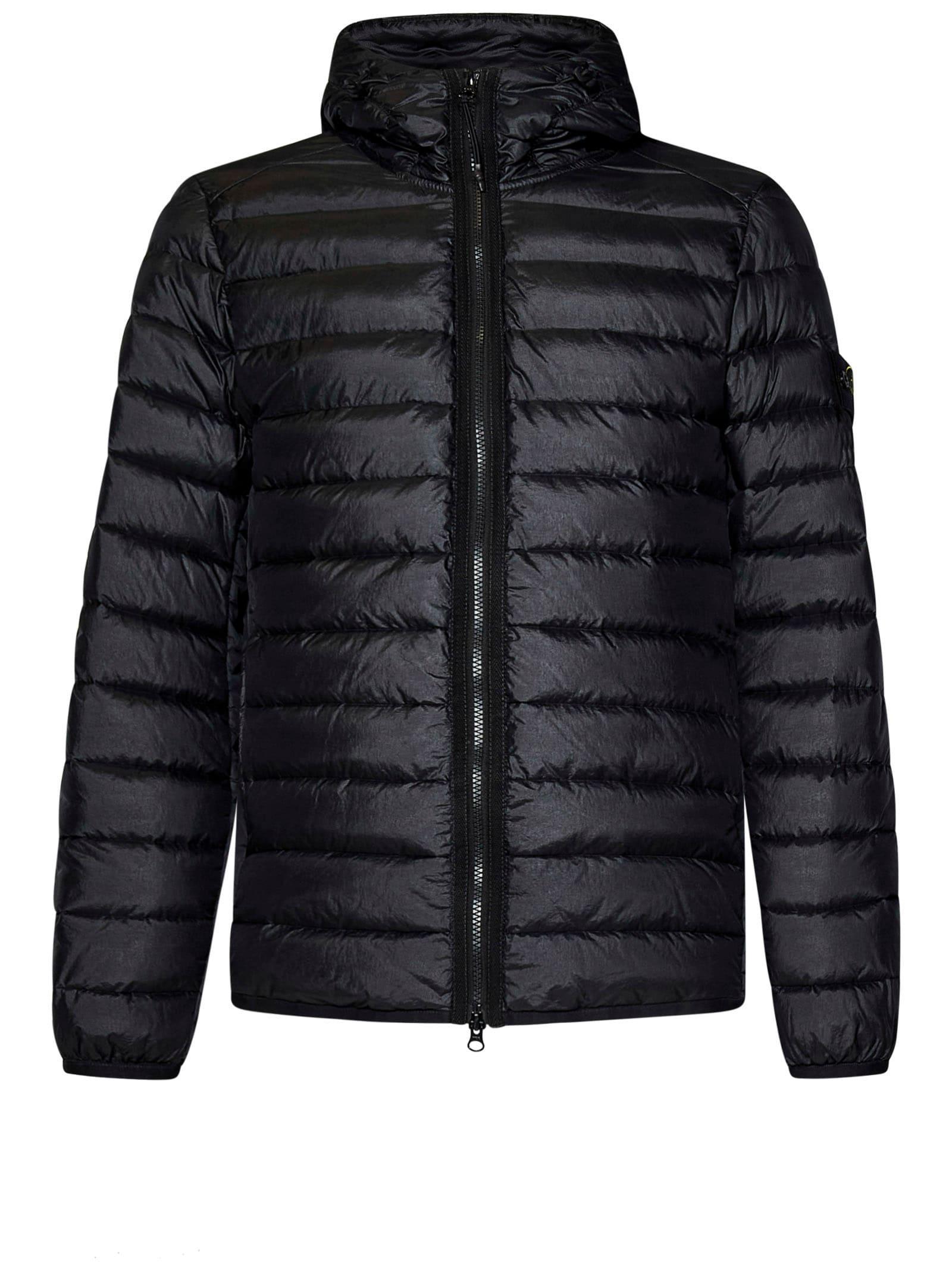 STONE ISLAND Padded Jacket In Black Product Image