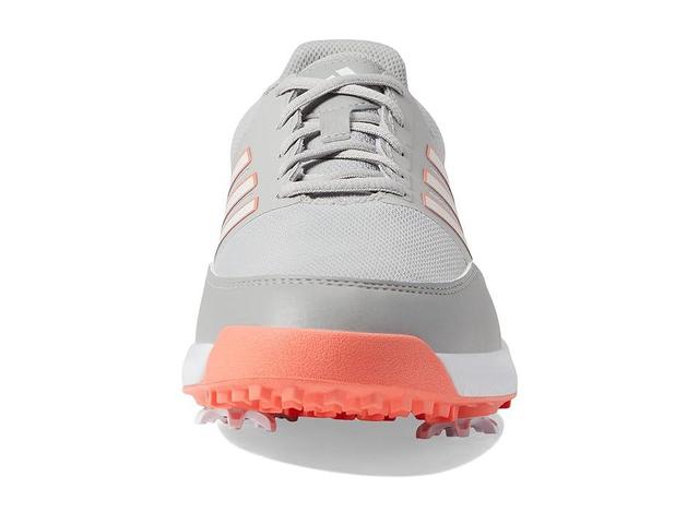 adidas Golf Tech Response 3.0 Golf Shoes (Grey Two/Footwear White/Coral Fusion) Women's Shoes Product Image