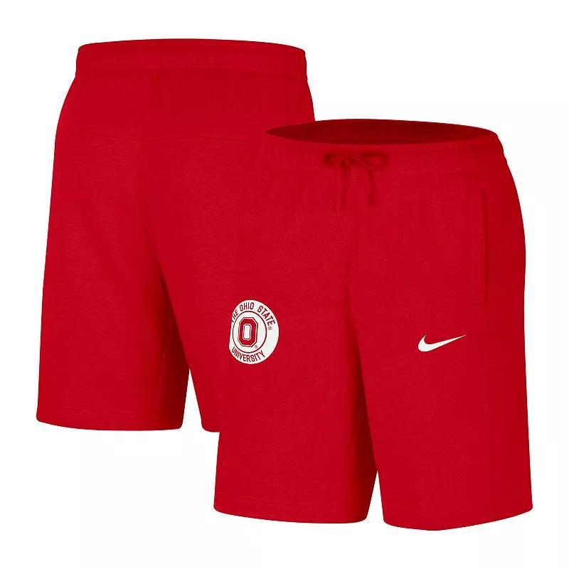 Mens Nike Scarlet Ohio State Buckeyes Logo Shorts Product Image