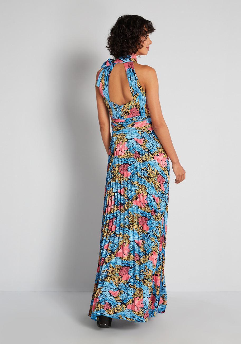 Brighter Than the Sun Maxi Dress Product Image