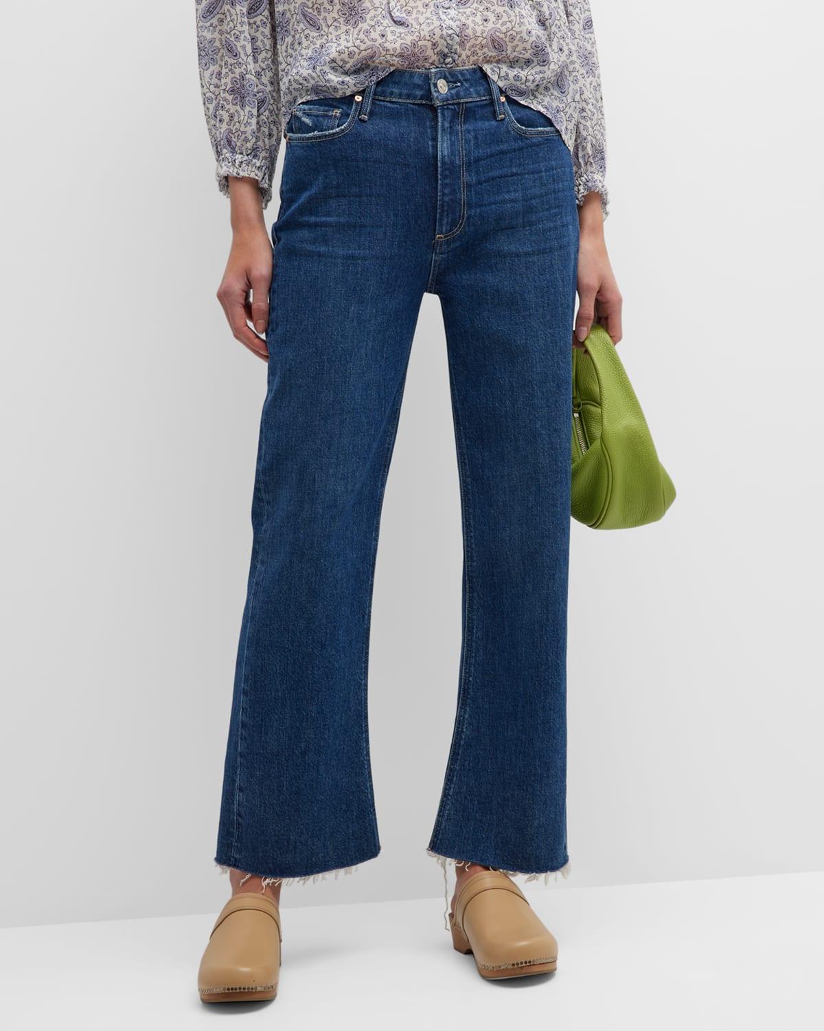 Paige Leenah Ankle Seam Belt Loops Raw in Everywhere (Everywhere) Women's Jeans product image