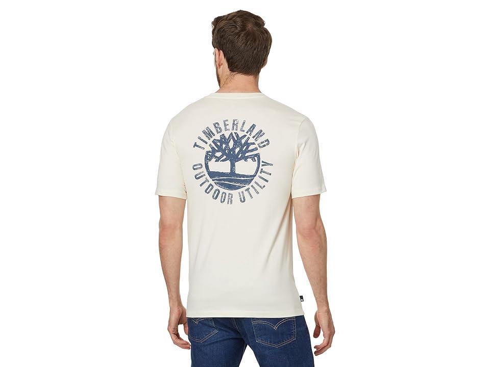 Timberland Short Sleeve Back Logo Graphic Tee (Undyed) Men's T Shirt Product Image