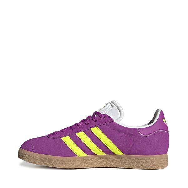 Womens adidas Gazelle Athletic Shoe Burst / Solar Yellow / Off White Product Image