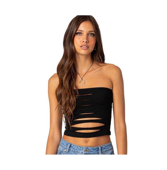 Womens Kalista Slashed Tube Top Product Image