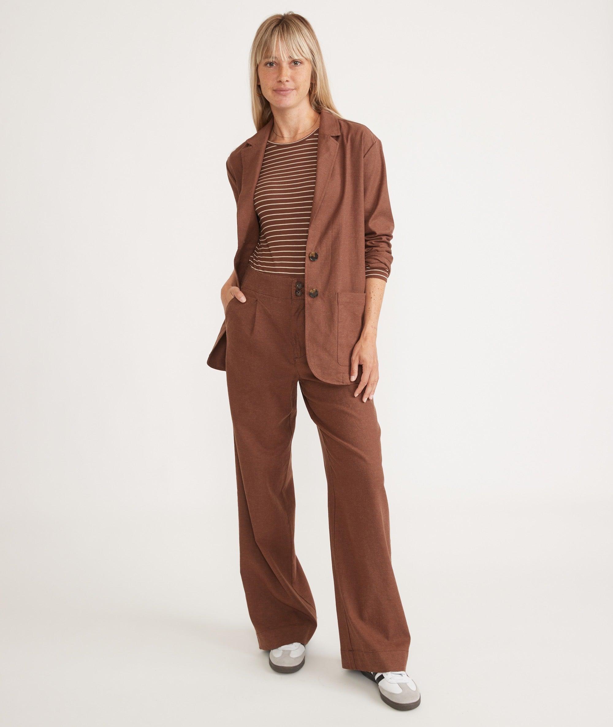 Flora Hemp Blazer Product Image