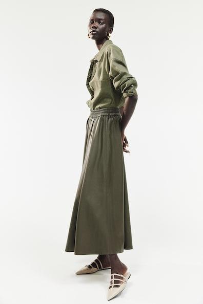 Oversized Linen Shirt Product Image