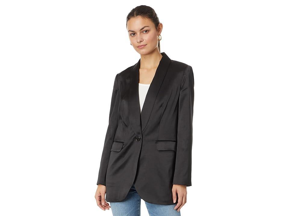 Madewell Oversize Satin Blazer Product Image