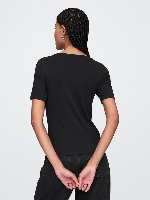 Modern V-Neck T-Shirt Product Image