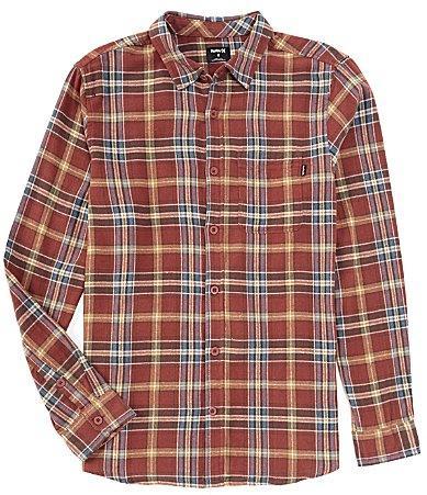 Hurley Portland Long Sleeve Organic Flannel Shirt Product Image