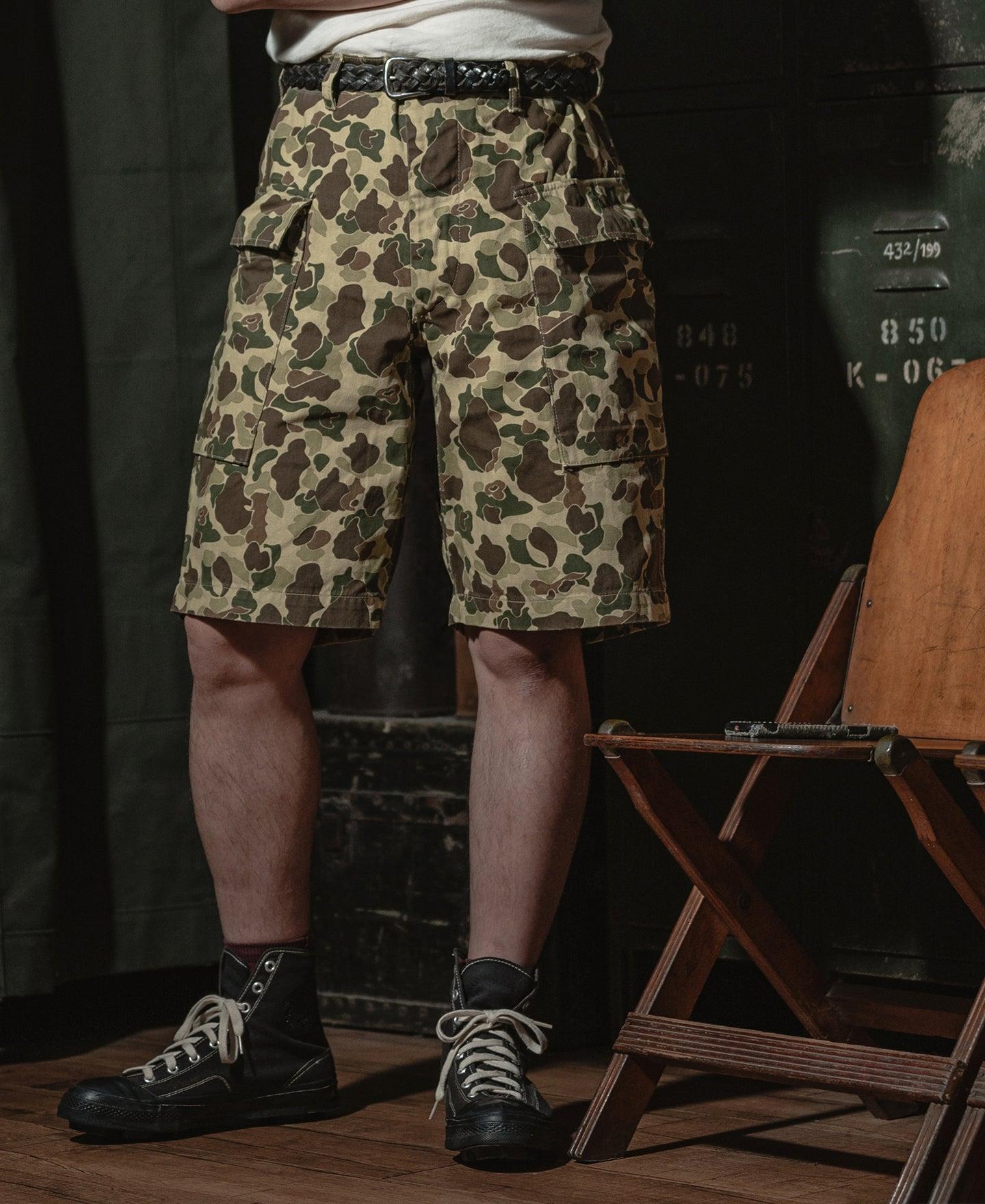 US Army M-43 Duck Hunter Camo Shorts Product Image