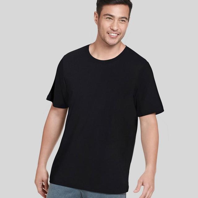 Jockey Generation Mens Ultrasoft Short Sleeve Pajama T-Shirt - Black L Product Image