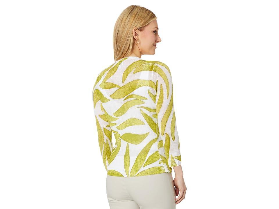 NIC+ZOE Meadow Mix 4-Way Cardigan Multi) Women's Sweater Product Image