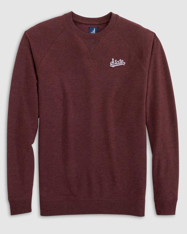 johnnie-O Mississippi State Freeman Crewneck Fleece Sweatshirt - Baseball Logo Product Image