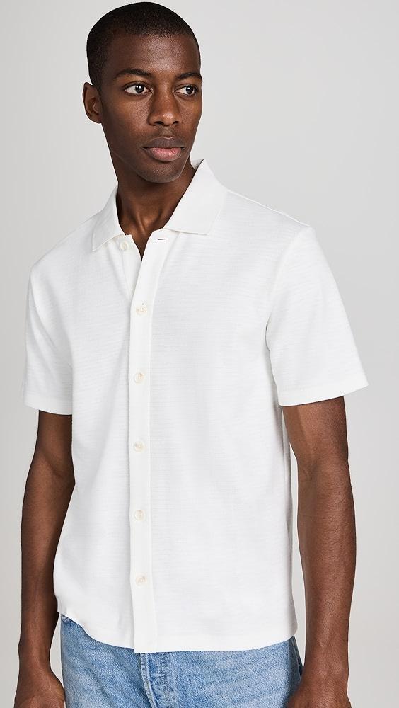 Vince Variegated Jacquard Button Down | Shopbop Product Image