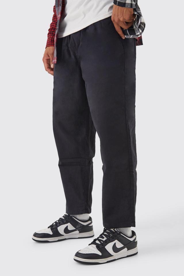 Elasticated Waist Skate Chino Pants | boohooMAN USA Product Image