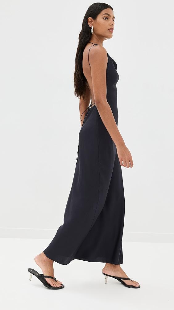 Róhe Open Back Strap Dress | Shopbop Product Image