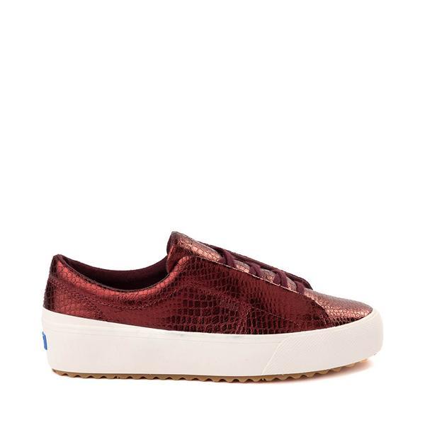 Womens Keds Remi Embossed Leather Slip-On Platform Sneaker Product Image