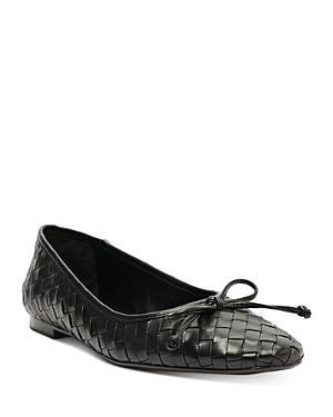 Schutz Womens Arissa Woven Slip On Flats Product Image