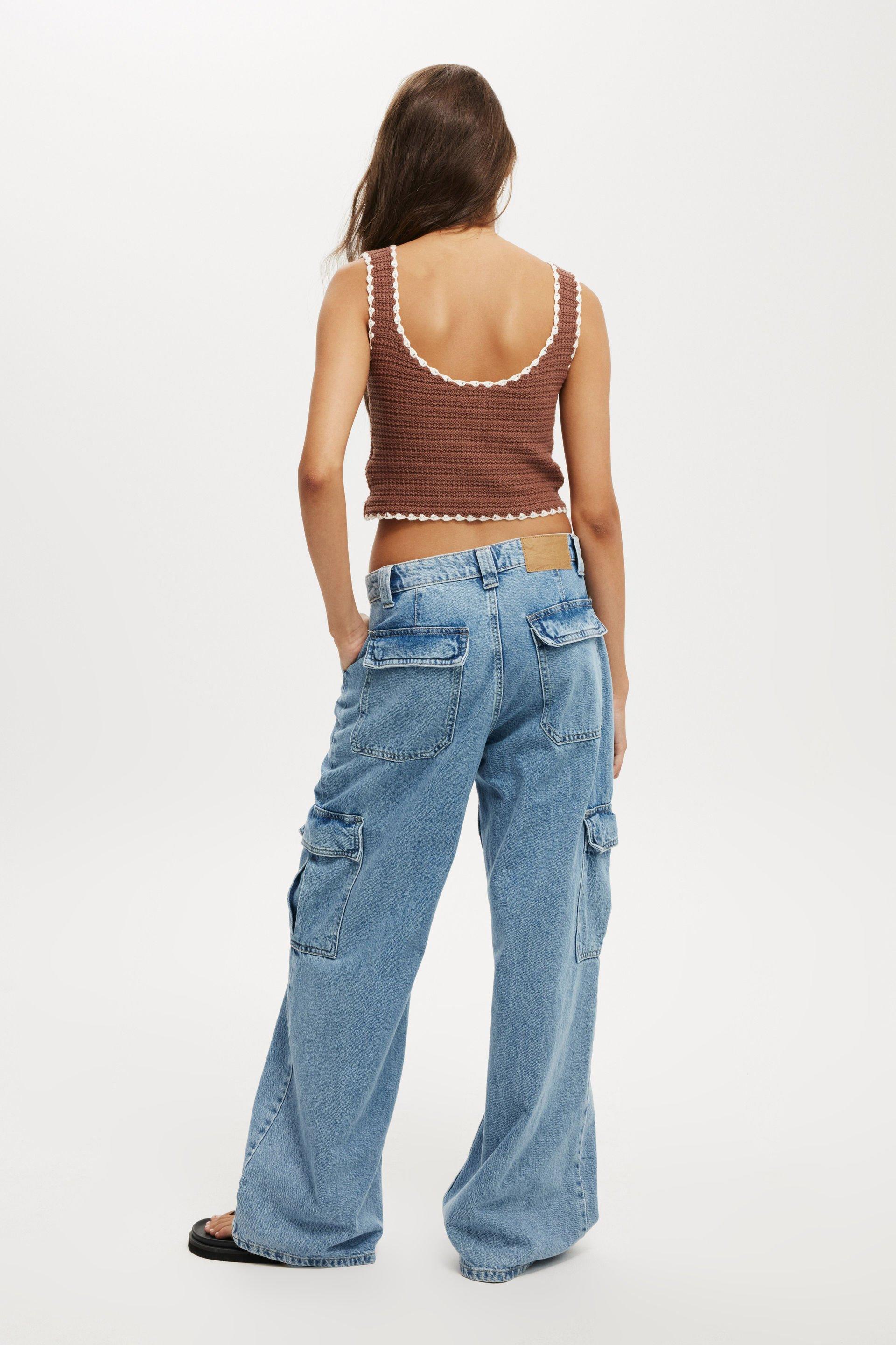 Relaxed Cargo Jean Product Image