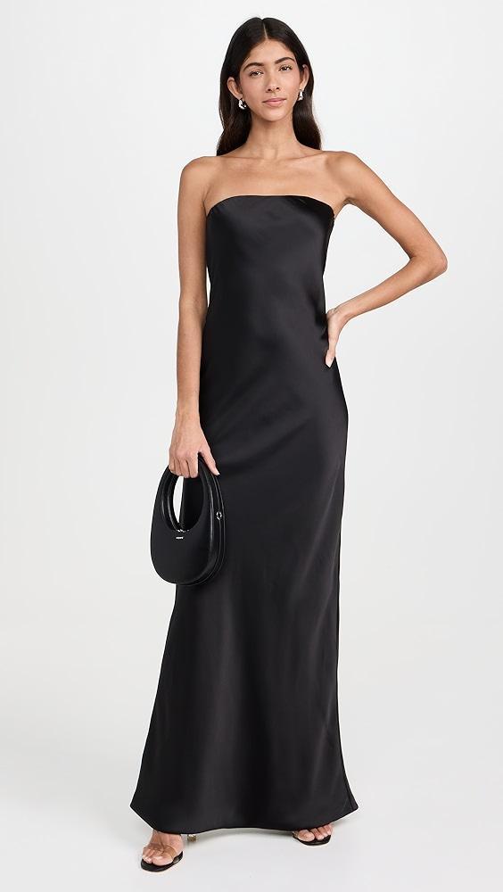 Norma Kamali Bias Strapless Gown | Shopbop Product Image