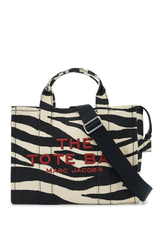 MARC JACOBS The Zebra Canvas Medium Tote Bag In Multi Product Image