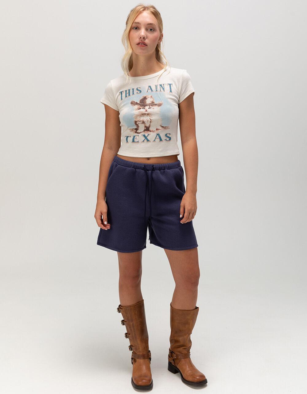 FULL TILT This Ain't Texas Womens Baby Tee Product Image