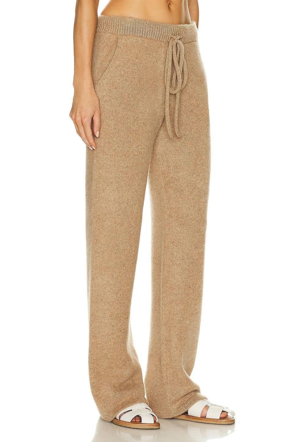 The Elder Statesman Lounge Pant Tan. (also in ). Product Image