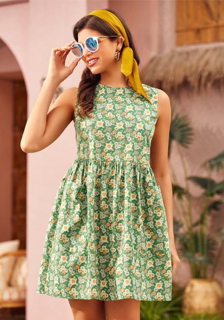 Gathering Wild Flowers Dress Product Image