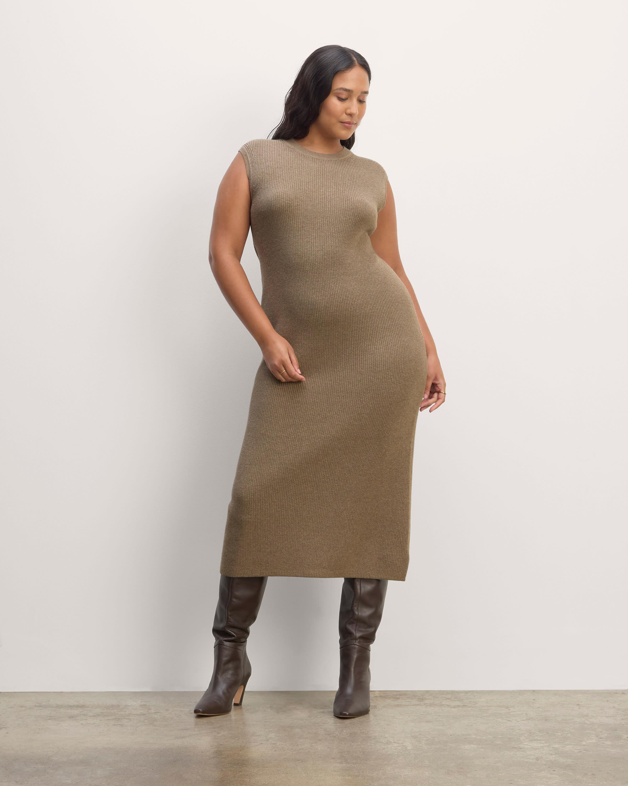 The Midi Dress in Everyday Cotton Product Image