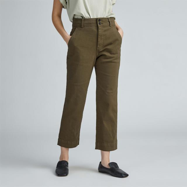 Womens Organic Straight-Leg Pant by Everlane Product Image