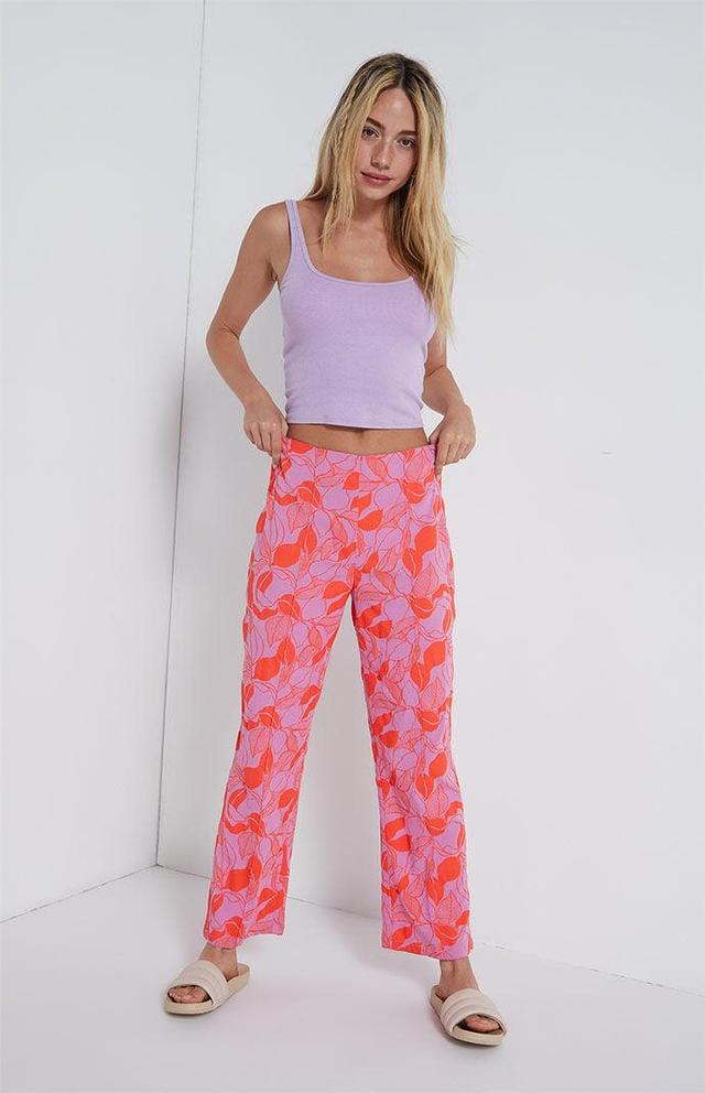 RVCA Womens High Waisted Drip Trousers - Product Image