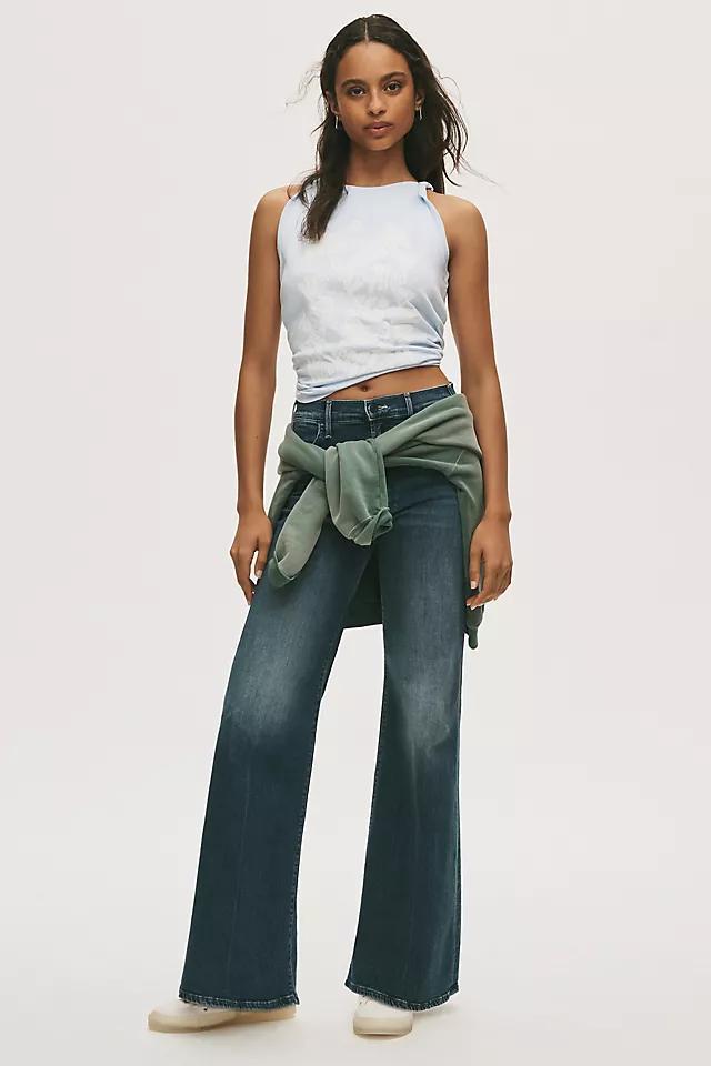 MOTHER The Hustler Roller Sneak High-Rise Wide-Leg Jeans product image