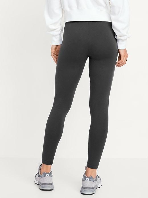 High-Waisted Fleece-Lined Leggings Product Image