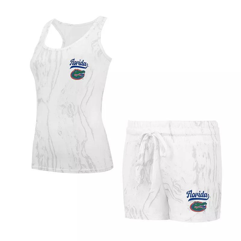 Womens Concepts Sport Florida Gators Quartz Tank Top & Shorts Set Product Image