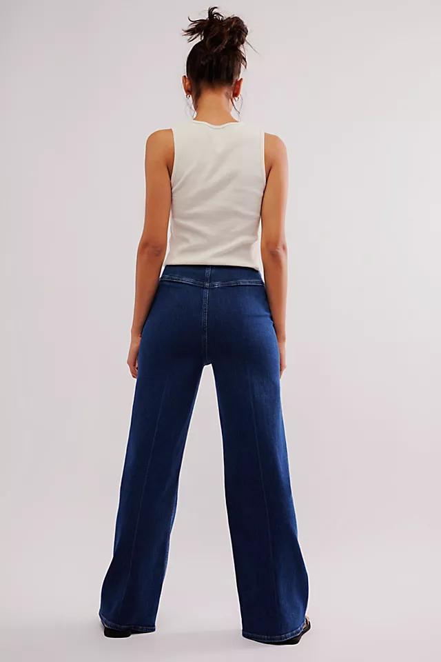 FRAME Le Slim Palazzo Sailor Jeans Product Image