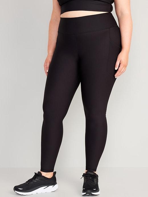 High-Waisted PowerSoft Full-Length Pocket Leggings Product Image